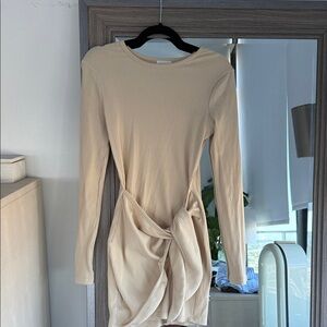 superdown Cream Mini Dress